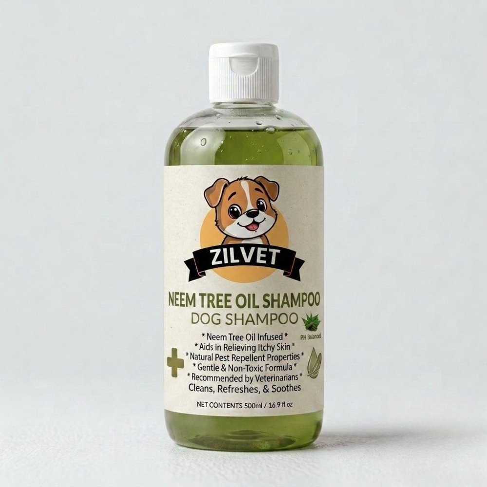 Zilvet Neem Tree Oil Dog Shampoo – 500ml