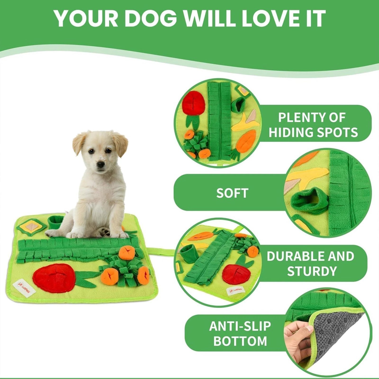 Snuffle Mat for Small Pets - Image 5