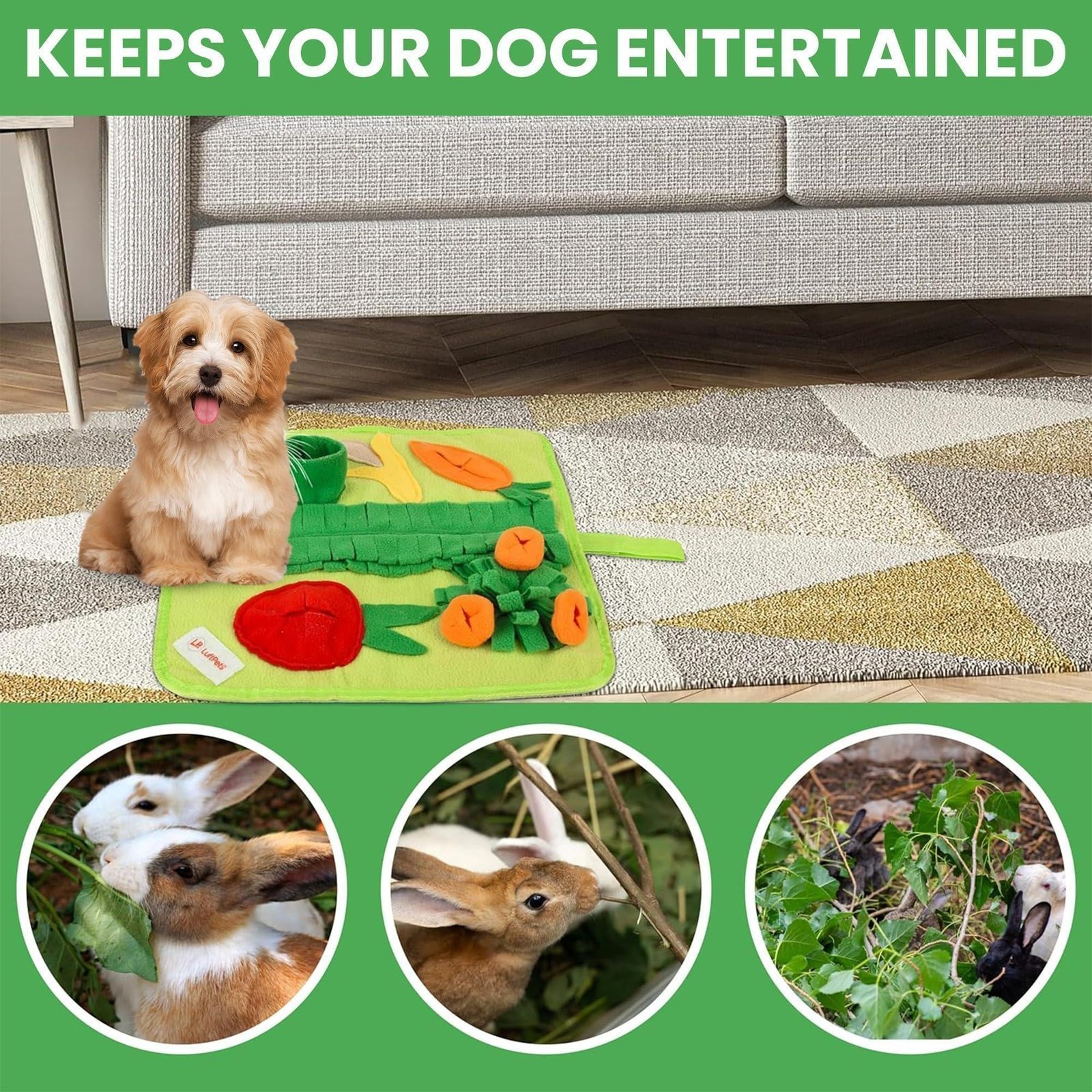 Snuffle Mat for Small Pets - Image 4