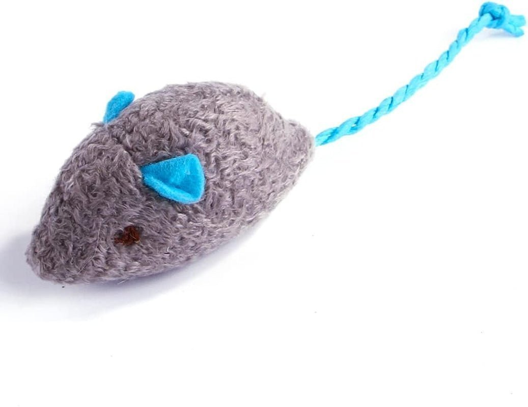 Plush Mouse Cat Toys, 3 Pack - Image 6