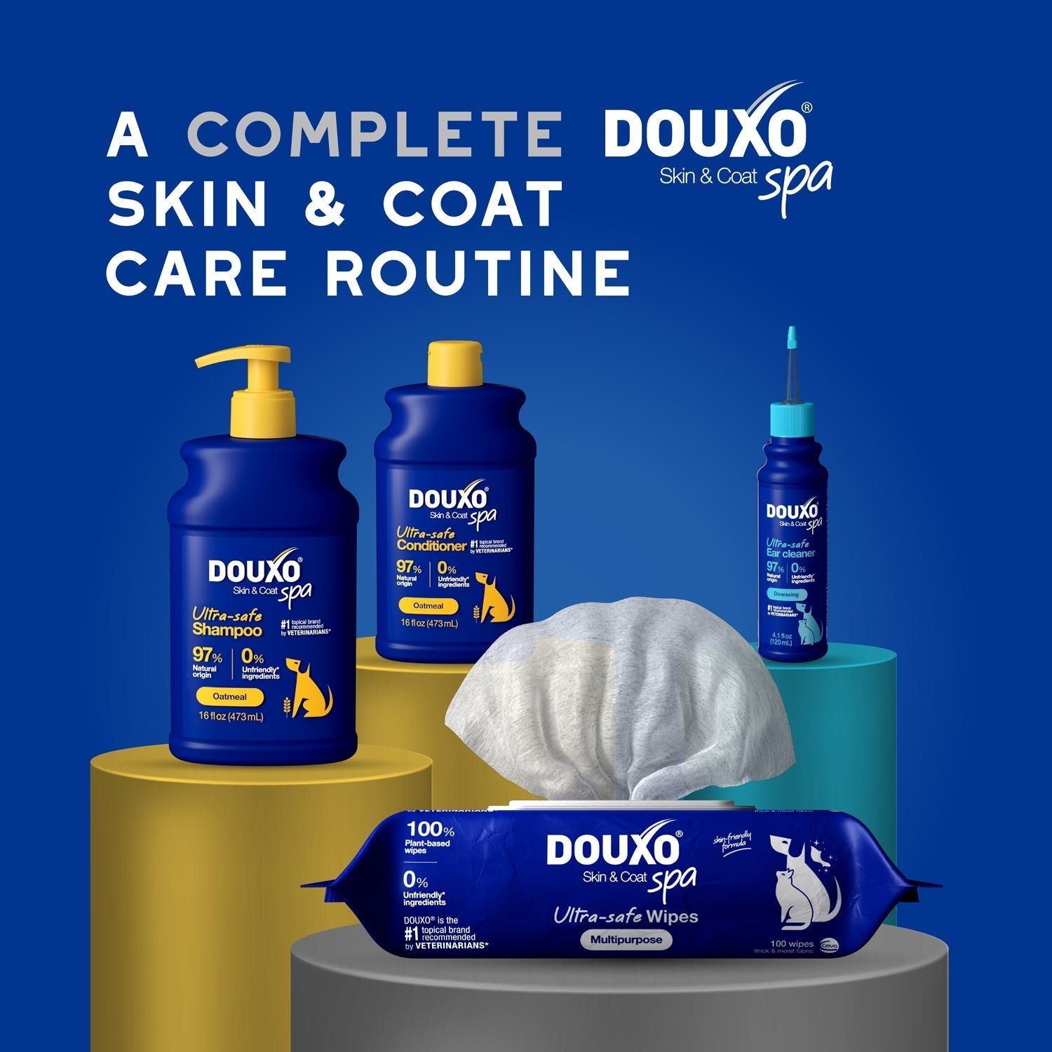 DOUXO Skin & Coat SPA Oatmeal Shampoo & Oatmeal Conditioner Bundle - Image 6
