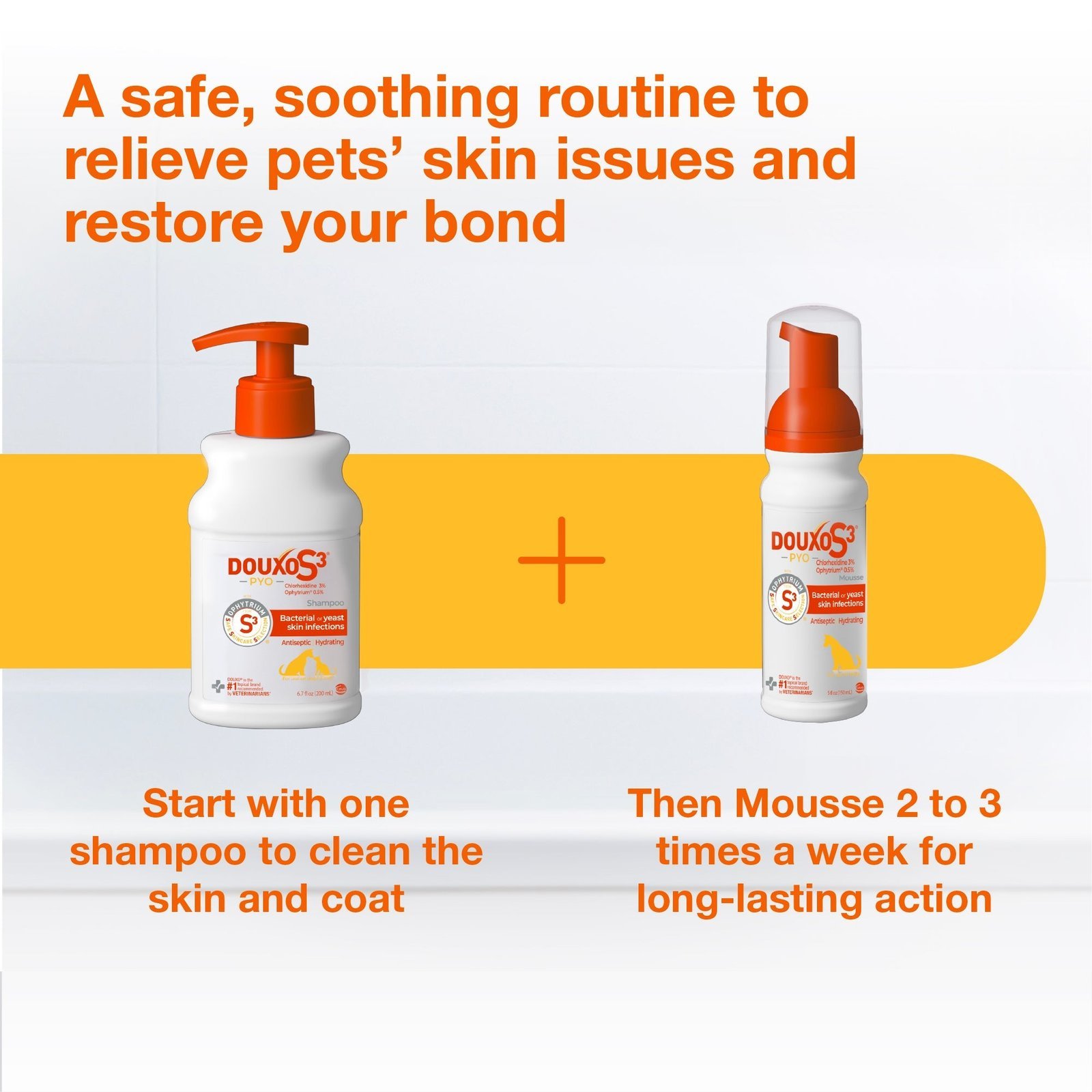 DOUXO S3 PYO Shampoo & DOUXO S3 PYO Mousse Bundle - Image 6