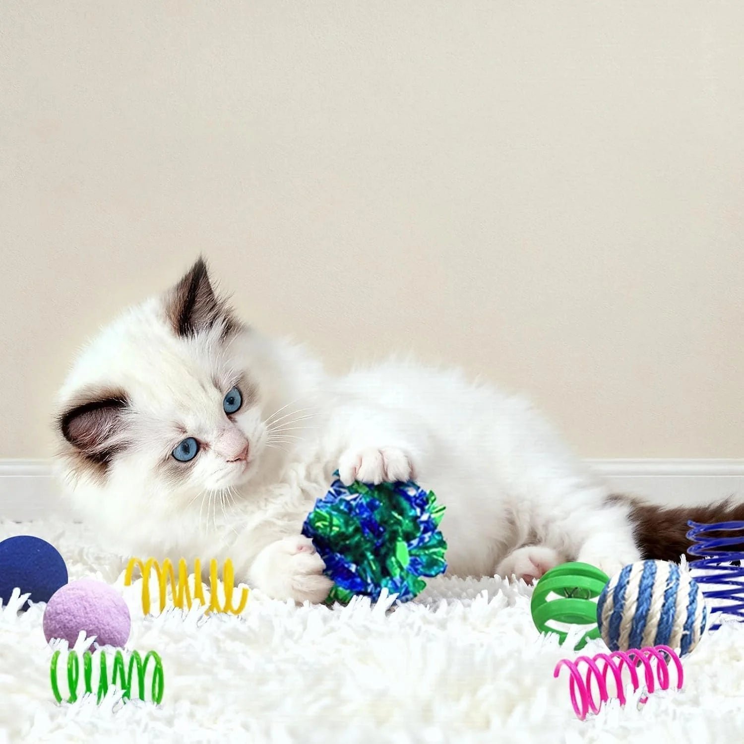 Cat Toy Set, 35 Pieces - Image 5