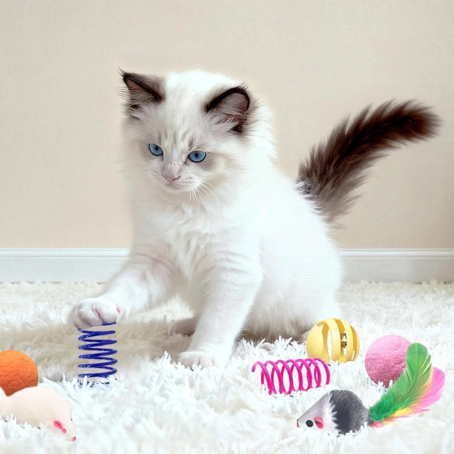 Cat Toy Set, 35 Pieces - Image 7