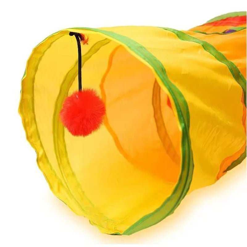 Collapsible Cat Tunnel Toy - Image 4