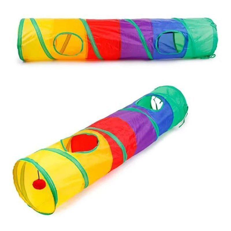Collapsible Cat Tunnel Toy - Image 6