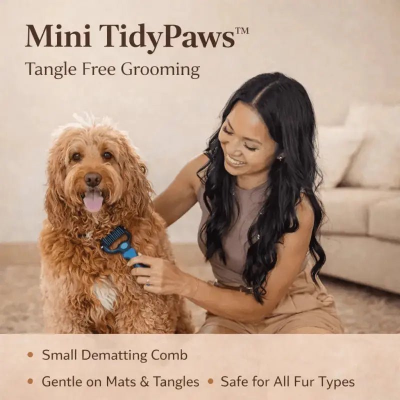 Mini TidyPaws™ Dog Grooming Comb