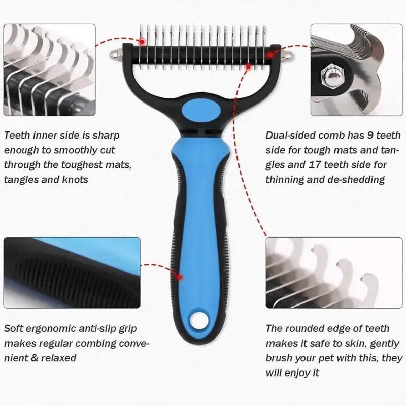 Mini TidyPaws™ Dog Grooming Comb - Image 7